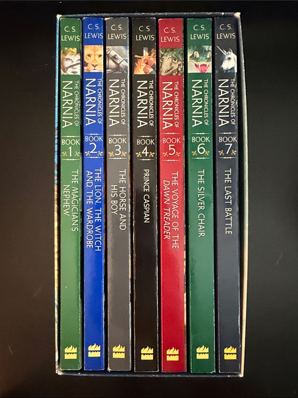 C.S. Lewis The Chronicles of Narnia 7-Book Paperback Box Set